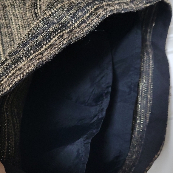 BCBGeneration Gold Black Combo Zipper shorts 6 - Picture 3 of 7